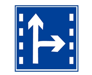 直行和右轉(zhuǎn)合用車道